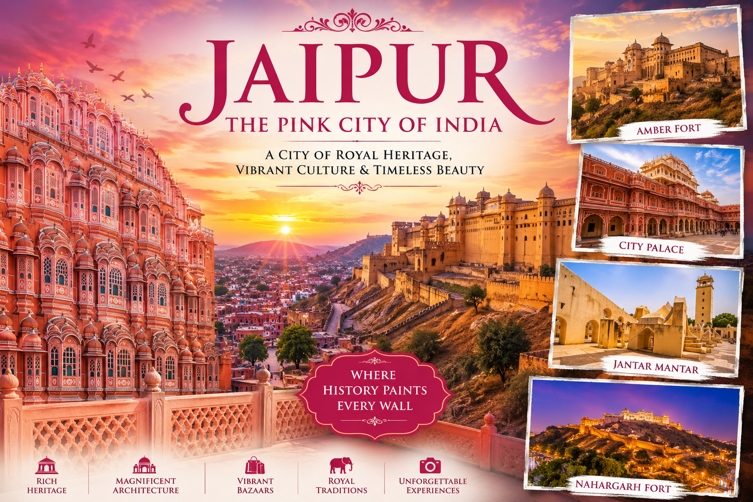 Jaipur – The Pink City Of India