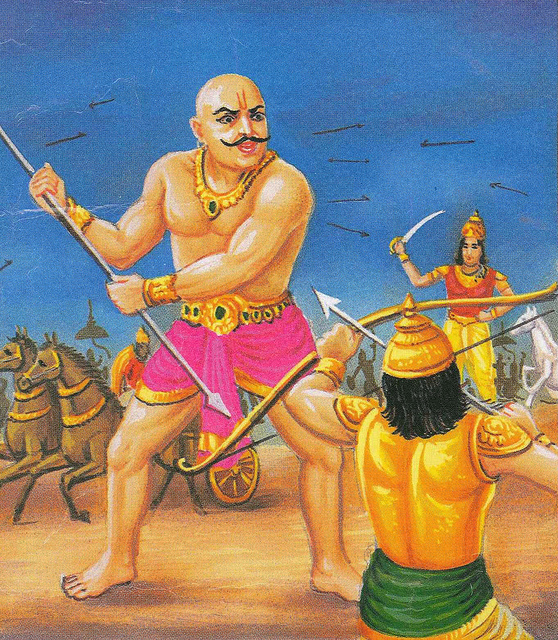 Who was Ghatotkacha?