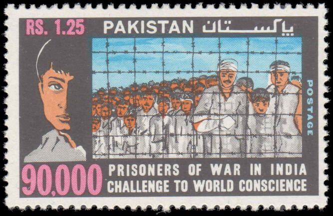 Pakistan’s 1973 Stamp on 90,000 POWs