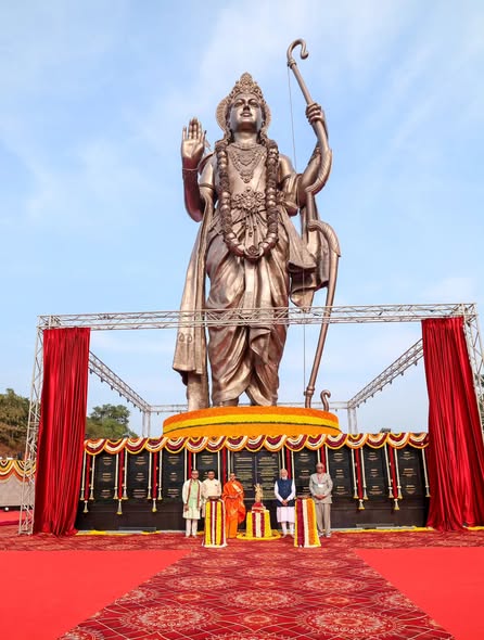 The 77-Feet Statue of Prabhu Shri Ram at Shree Samsthan Gokarn Partagali Jeevottam Math: A Symbol of Devotion, Dharma, and Civilizational Continuity