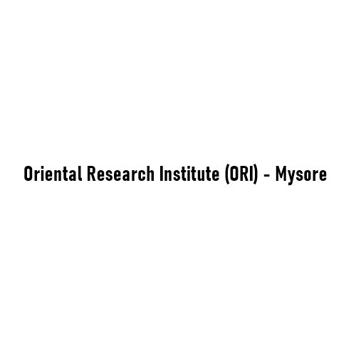 Oriental Research Institute (ORI), Mysore: Preserver of India’s Manuscript Civilization
