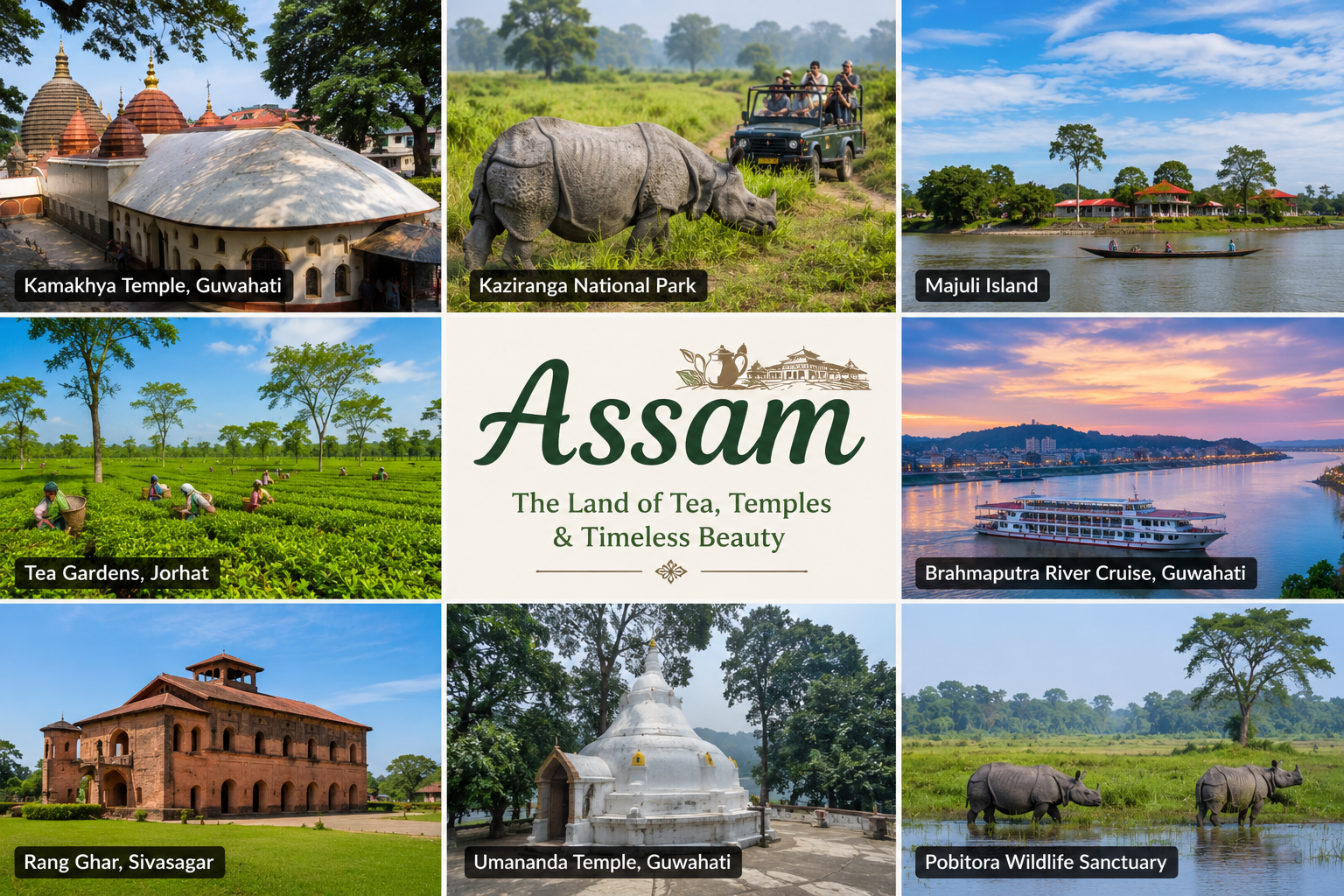 Places to Visit in Assam: Complete Travel Guide for Tourists
