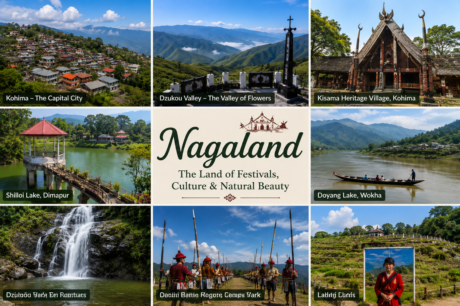 Places to Visit in Nagaland: Complete Travel Guide for Tourists