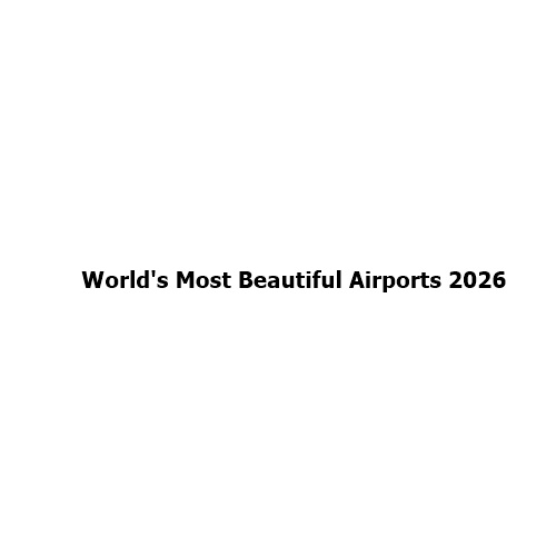 World’s Most Beautiful Airports 2026: How Prix Versailles Celebrates Excellence in Airport Design