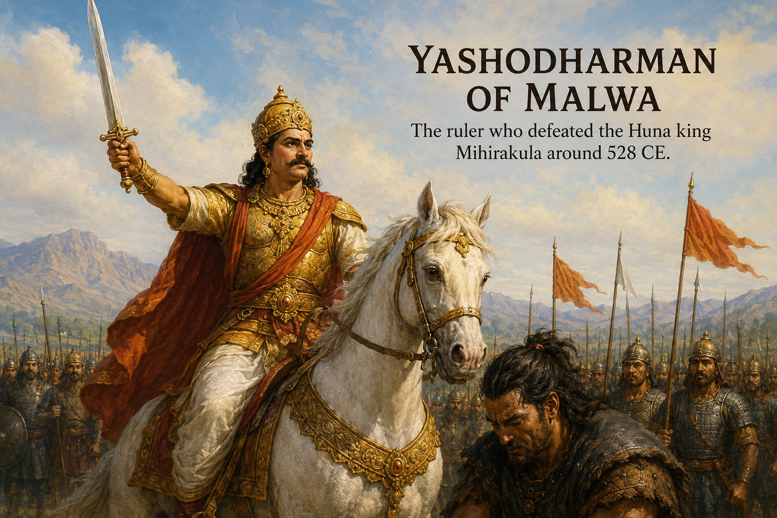 Yashodharman of Malwa: The King Who Broke the Power of the Hunas in India