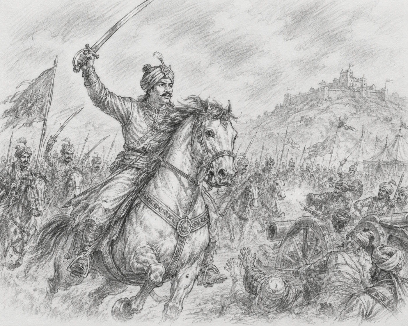 The Battle of Gangwana: When 1,000 Rajput Warriors Challenged an Empire