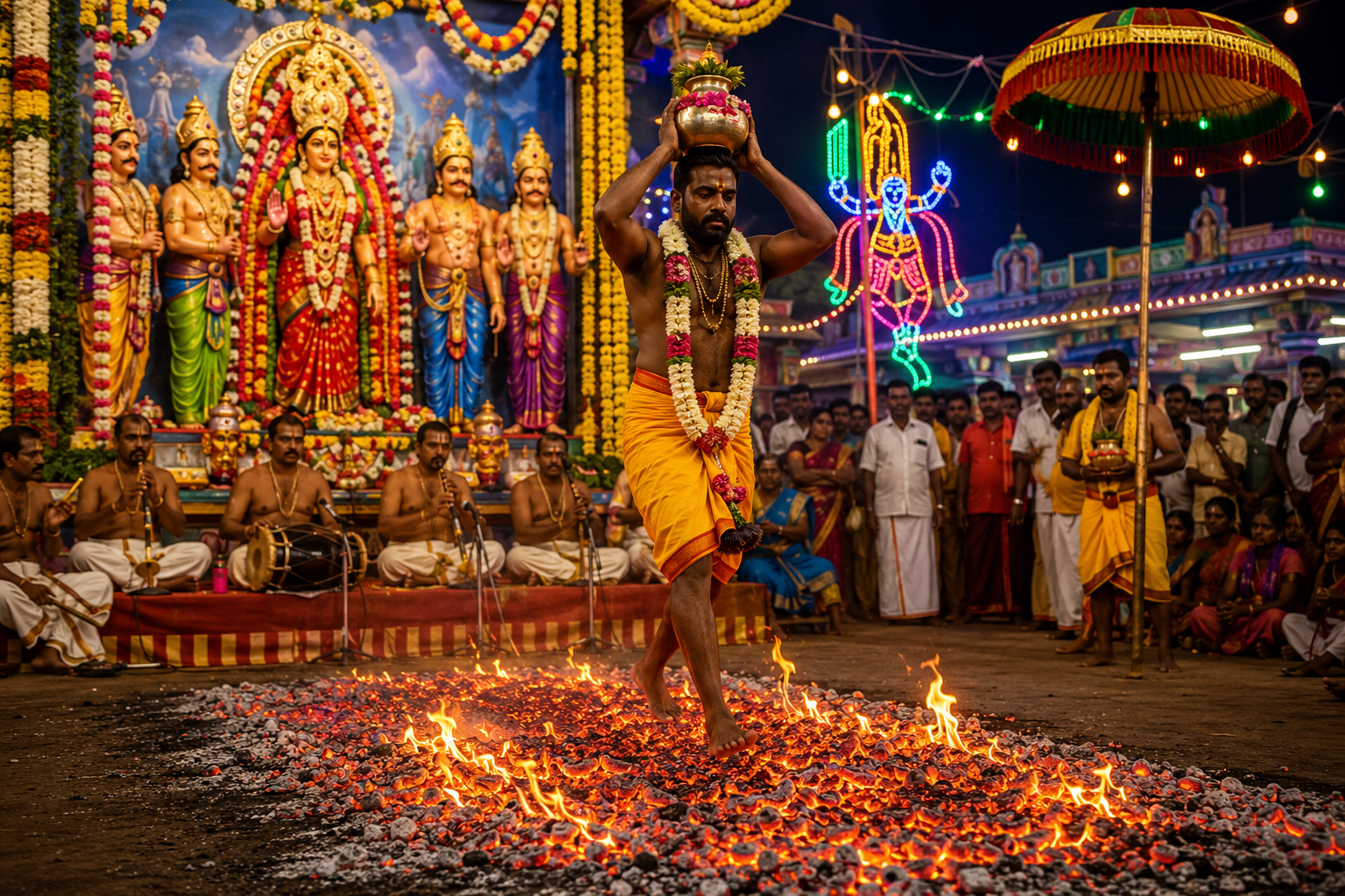 Draupadi Amman: Why the Heroine of the Mahabharata Is Worshipped as a Goddess in South India