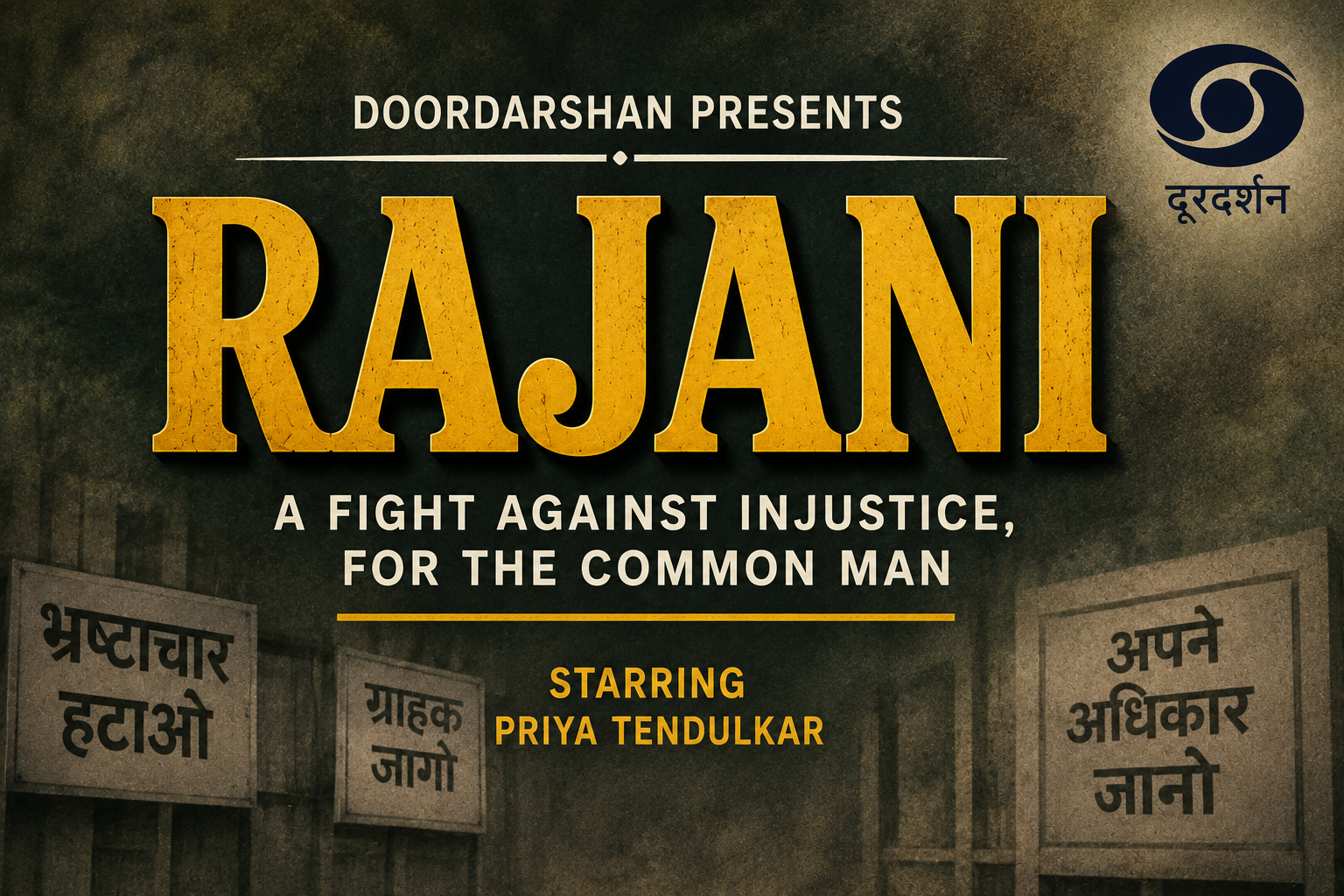 Rajani: The Doordarshan Serial That Empowered the Common Citizen