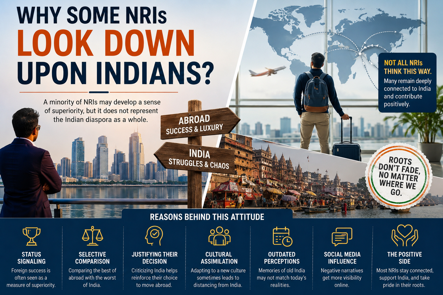 Why Some NRIs Look Down Upon Indians: Understanding the Psychology, Perceptions, and Reality