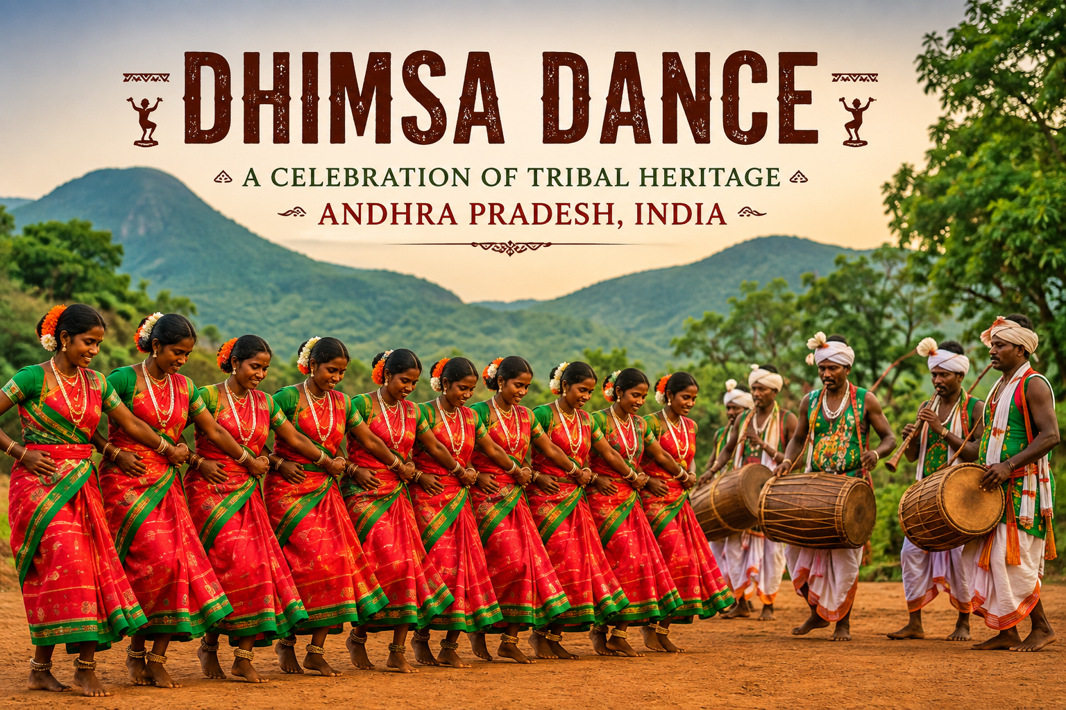 Dhimsa Dance: The Vibrant Tribal Tradition of Andhra Pradesh