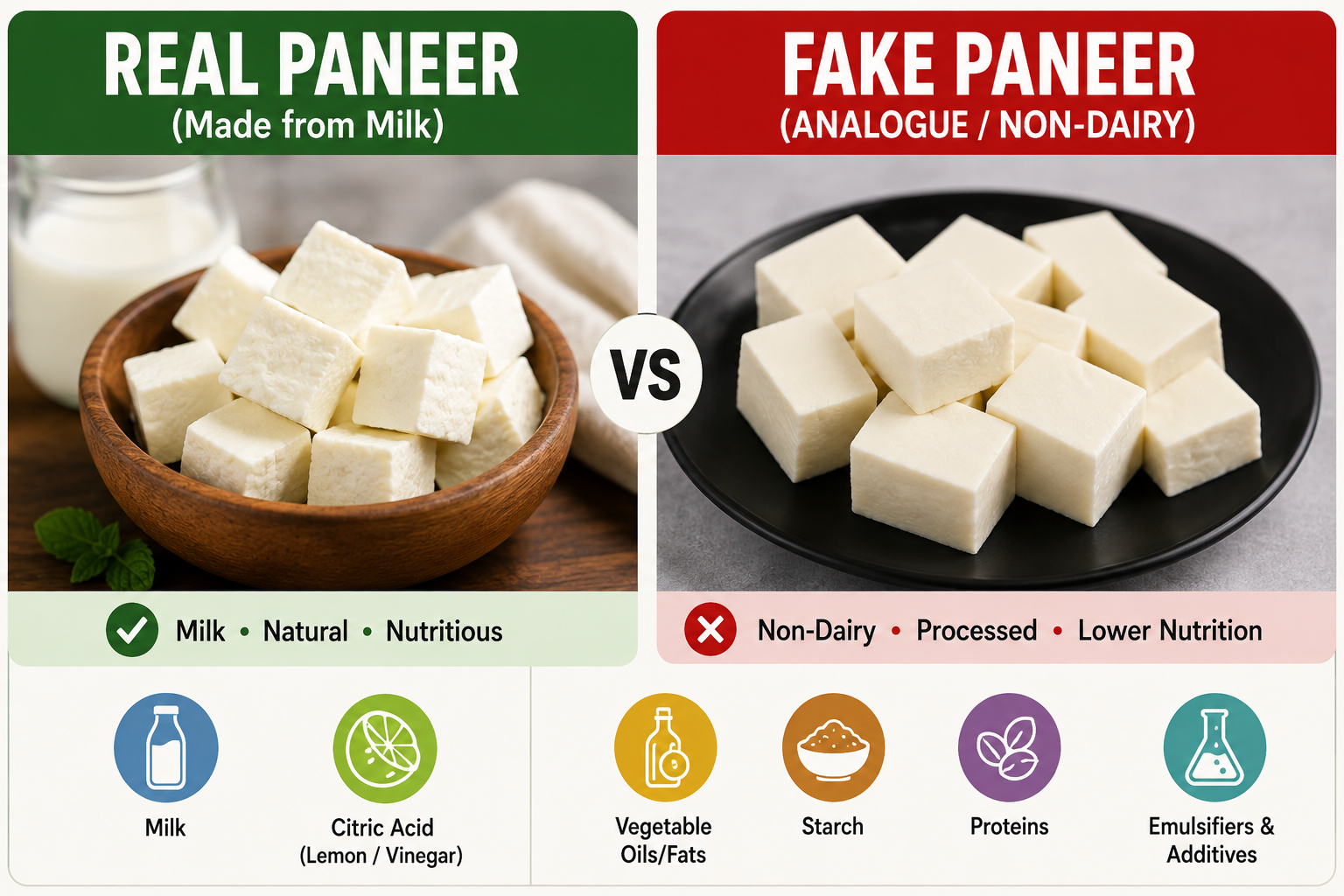 Fake Paneer or Analogue Paneer: What Is It and Why Are States Banning It? FAQs