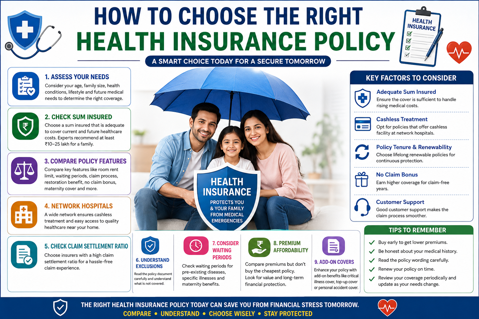 How to Choose the Right Health Insurance Policy: Frequently Asked Questions (FAQ)