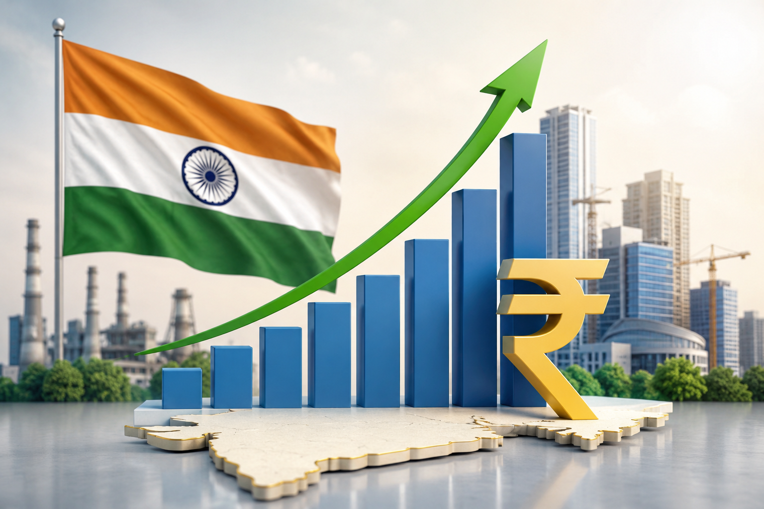 India’s Q1 FY2026-27 GDP Growth Hits 7.8%, Beats Expectations