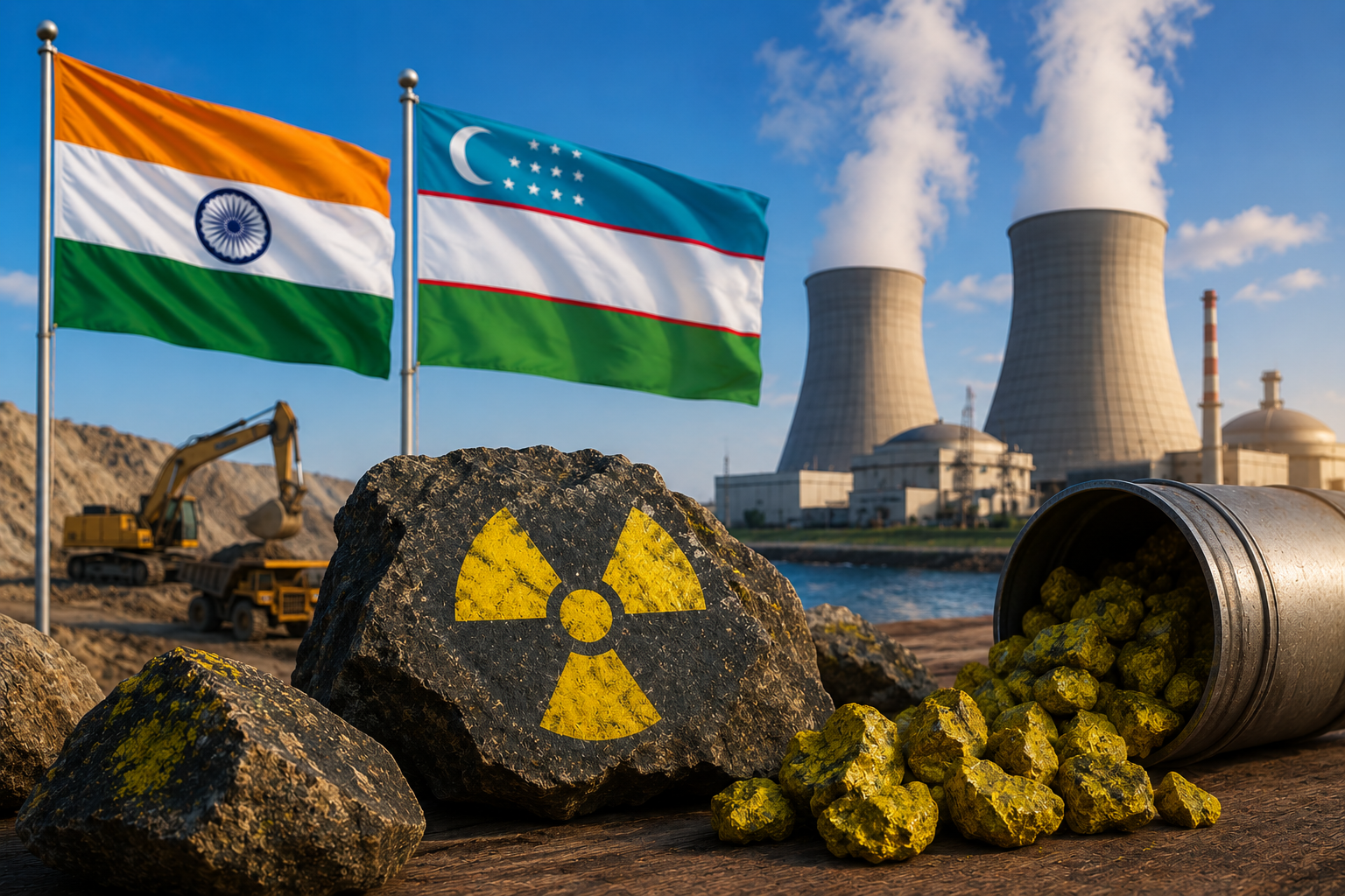 India-Uzbekistan Uranium Deal: A Strategic Boost for India’s Nuclear Energy Security