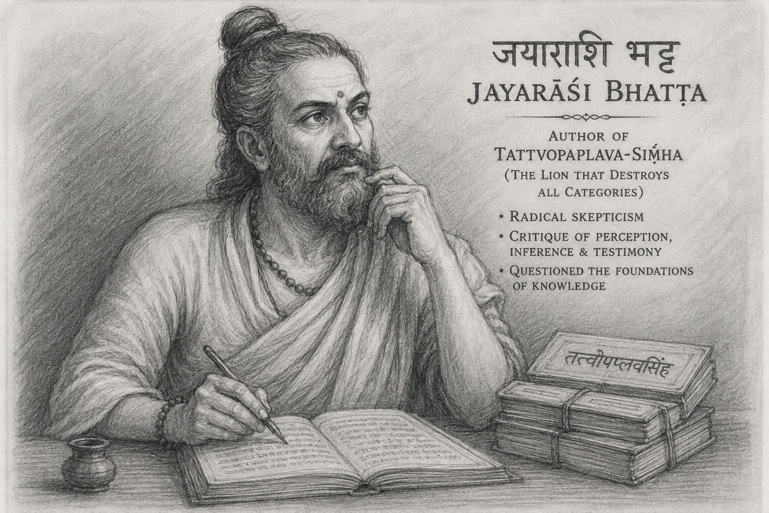 Jayarāśi Bhaṭṭa: The Radical Indian Philosopher Who Questioned the Very Foundations of Knowledge