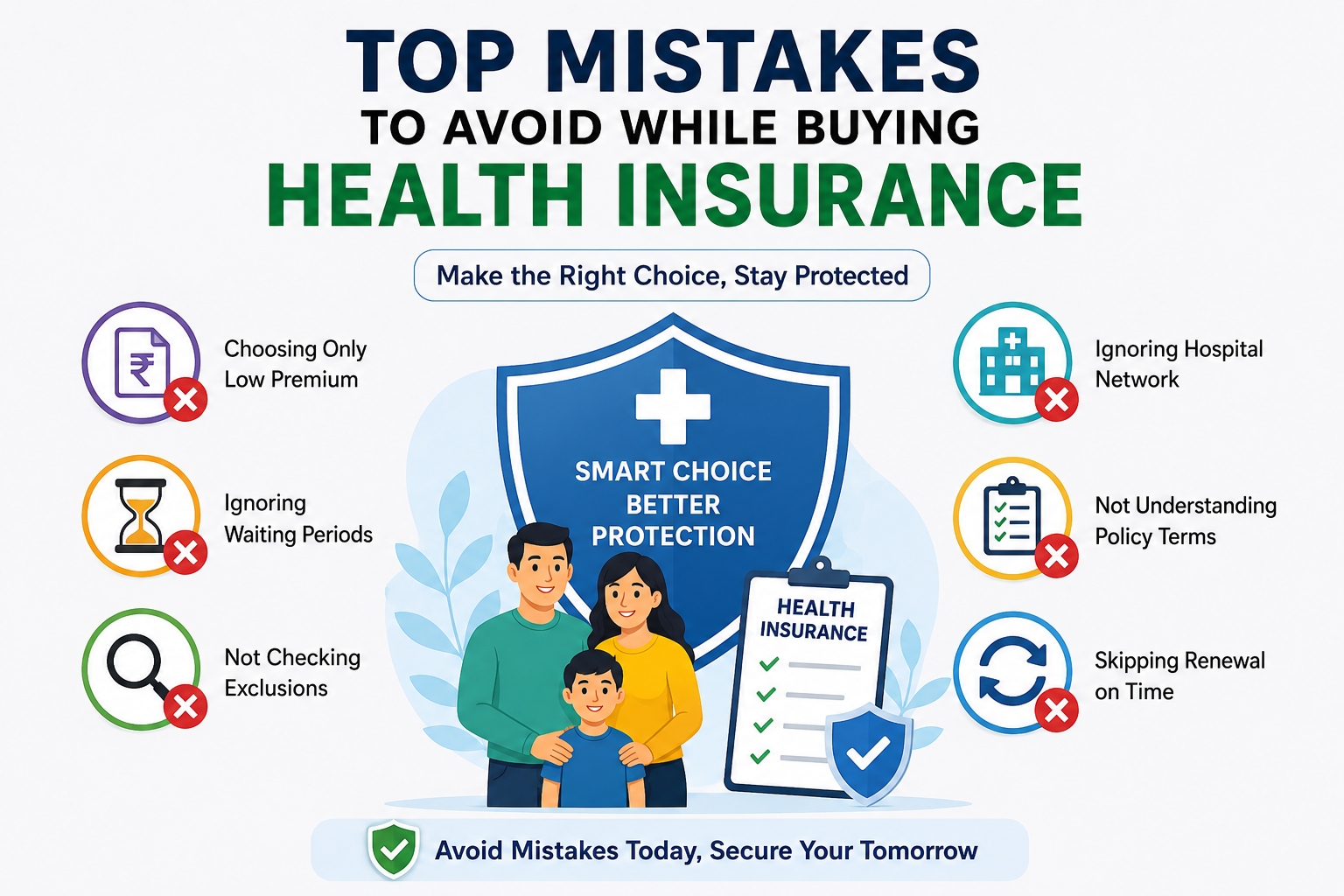 Top Mistakes to Avoid While Buying Health Insurance: Frequently Asked Questions (FAQ)
