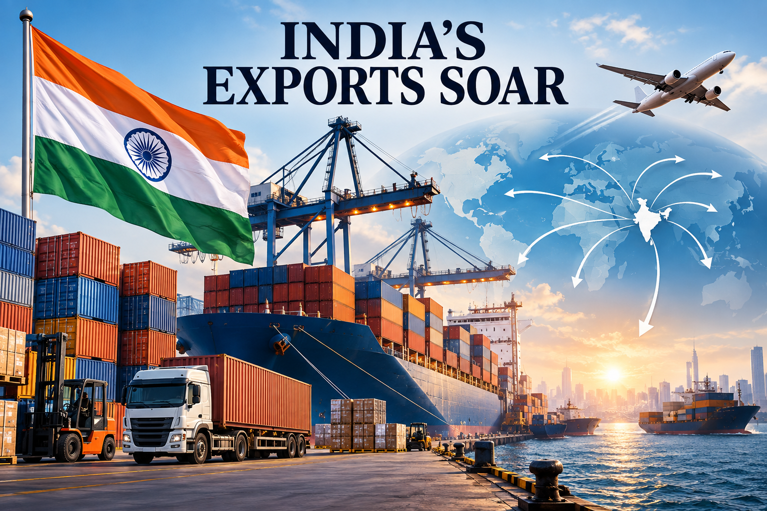 India’s Exports Jump 26.1% in August 2026: Electronics and Engineering Goods Lead the Manufacturing Push