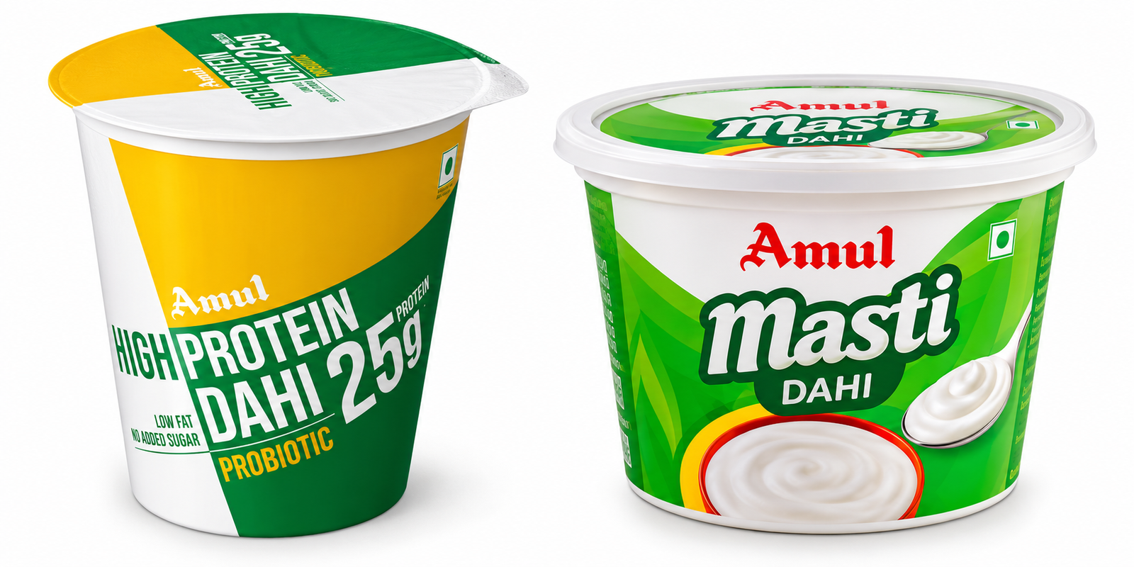 Amul Protein Dahi vs Amul Masti Dahi: Nutrition, Sugar and Protein Compared