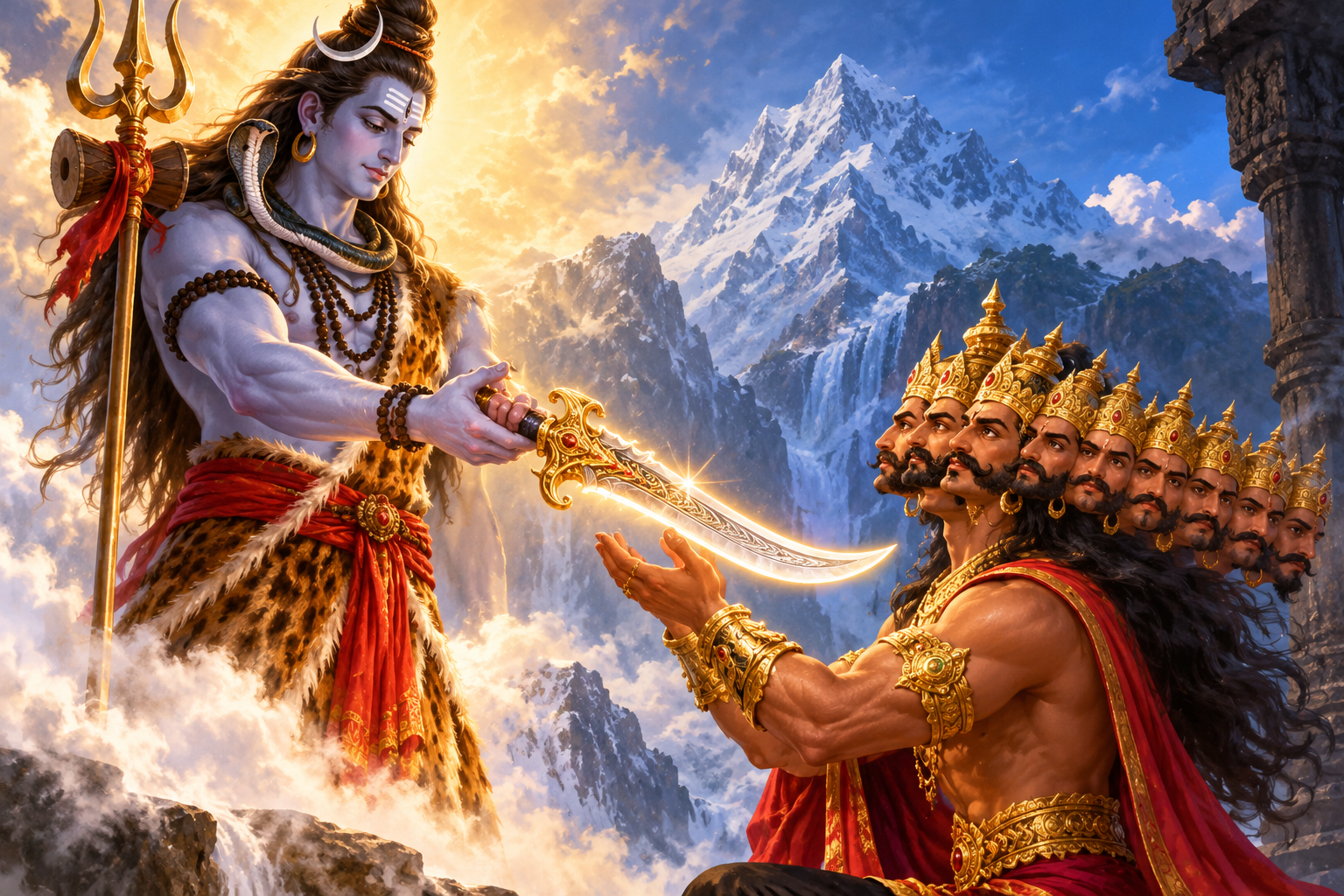 Chandrahas: The Divine Sword of Ravana and Its Fascinating Story in Hindu Tradition