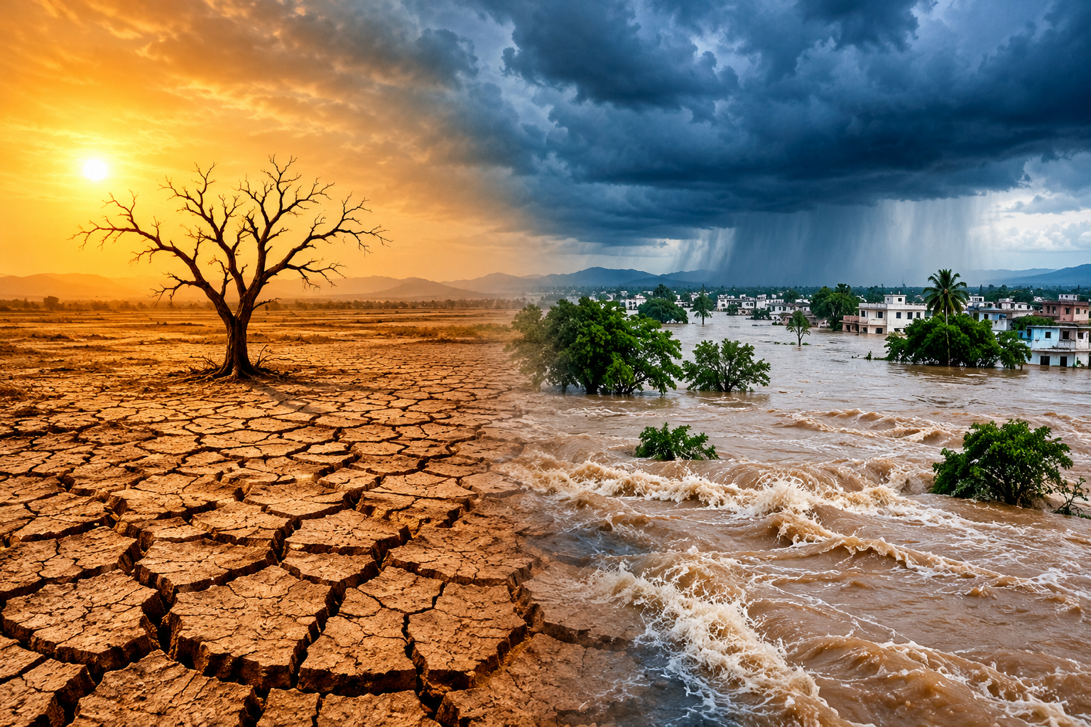 India’s Changing Climate: Why 40% of Districts Are Experiencing a Reversal in Flood and Drought Patterns