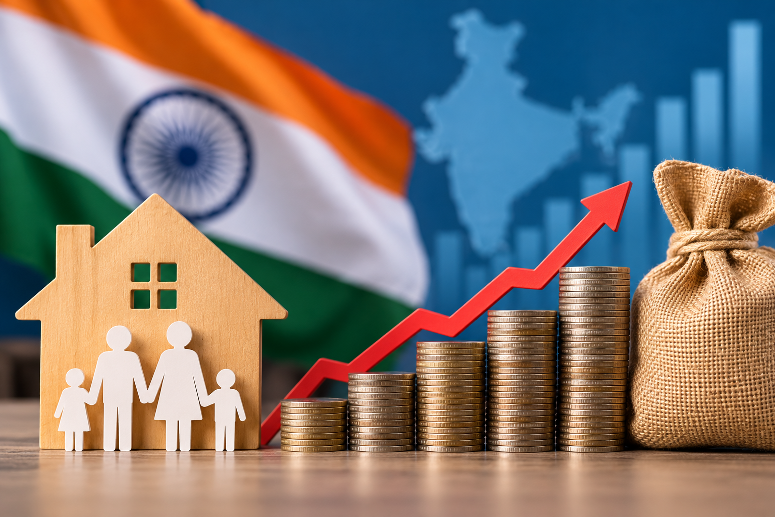 India’s Household Debt Nears 48% of GDP: Is Rising Borrowing Becoming a Concern?